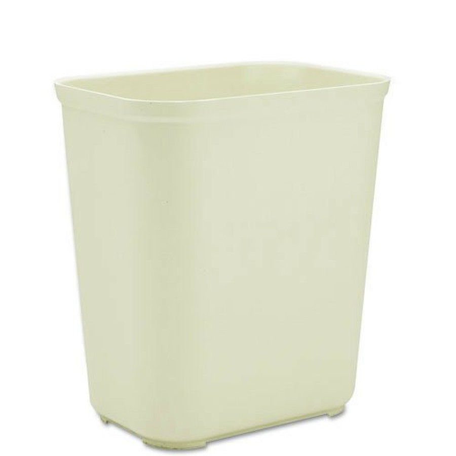 Facility Maintenance & Supplies Rubbermaid Commercial | Rubbermaid Commercial Fg254300Beig 7 Gal. Fiberglass Wastebasket - Beige