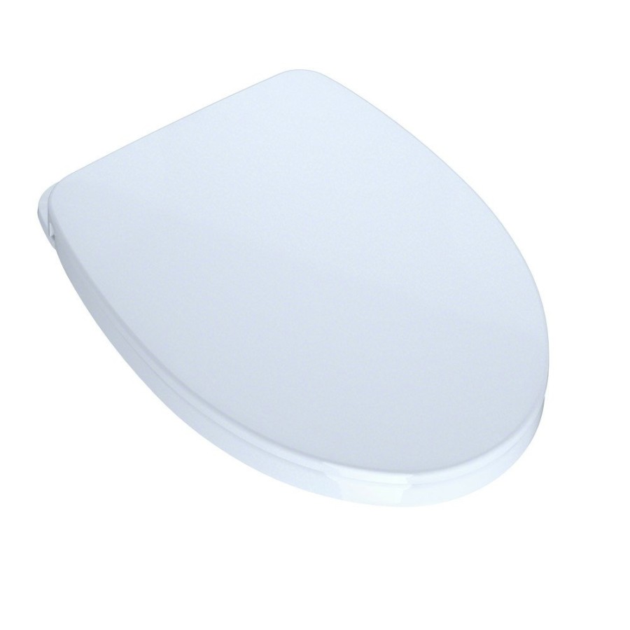 Bath TOTO | Toto Ss124#01 Softclose Non Slamming, Slow Close Elongated Toilet Seat And Lid (Cotton White)