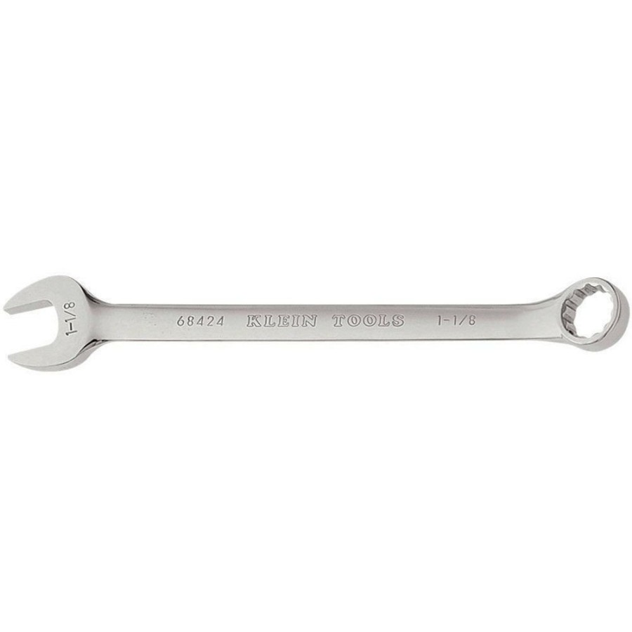 Hand Tools Klein Tools Combination Wrenches | Klein Tools 68424 1-1/8 In. Combination Wrench