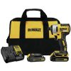 Power Tools Dewalt Impact Drivers | Dewalt Dcf787C2 20V Max Brushless Lithium-Ion 1/4 In. Cordless Impact Driver Kit With (2) 1.3 Ah Batteries