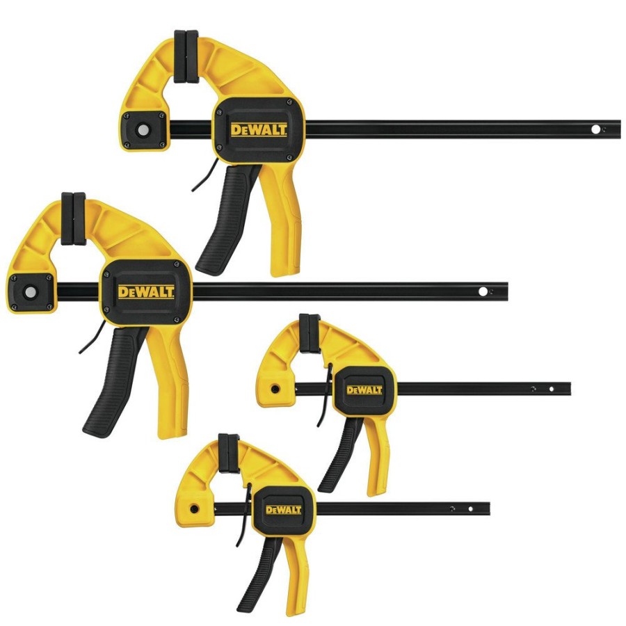 Hand Tools Dewalt | Dewalt Dwht83196 Medium And Large Trigger Clamps 4-Pack