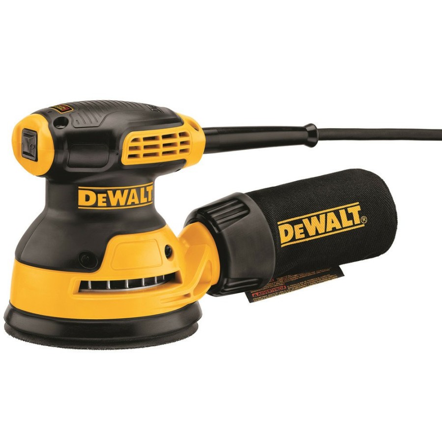 Power Tools Dewalt Random Orbital Sanders | Dewalt Dwe6420 3 Amp 5 In. Single Speed Random Orbital Sander With Psa Pad