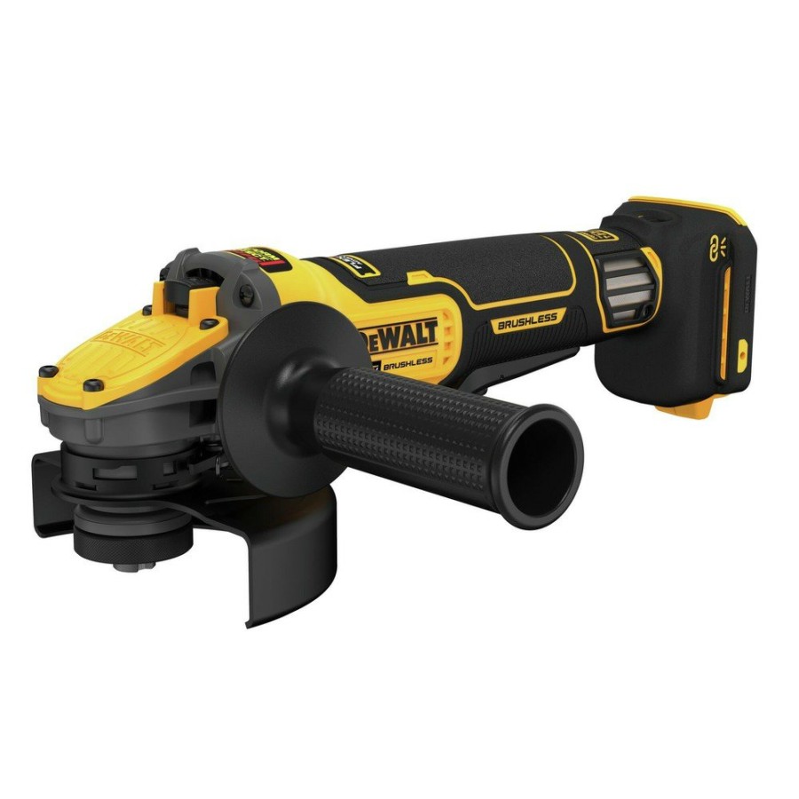 Power Tools Dewalt Angle Grinders | Dewalt Dcg416Vsb 20V Max Variable Speed Lithium-Ion 4.5 In. - 5 In. Cordless Grinder With Flexvolt Advantage Technology (Tool Only)