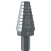 Power Tool Accessories Irwin Unibit Bits And Bit Sets | Irwin Unibit 10232 Self-Starting High Speed 6 Step Fractional 3/16 In. - 1/2 In. Steel Drill Bit