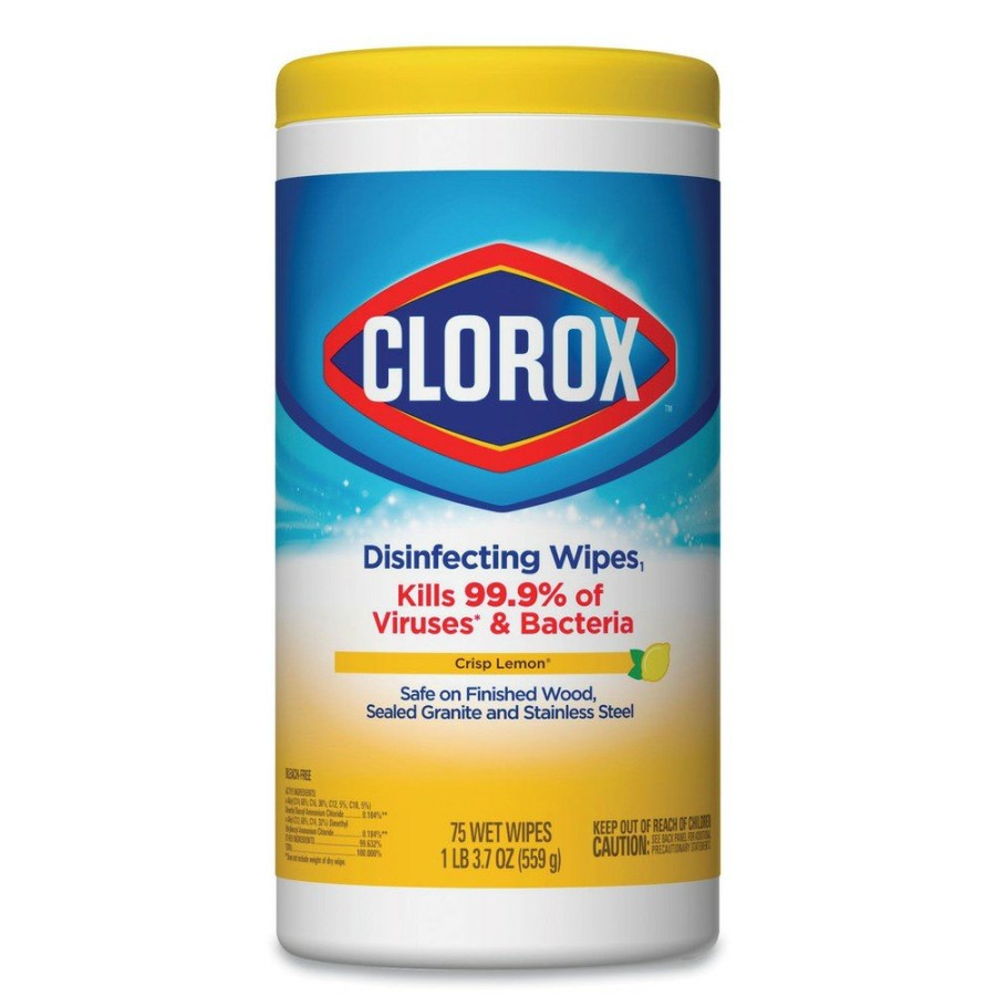 Facility Maintenance & Supplies Clorox Cleaners | Clorox 01594 12-Pack Citrus Blend Disinfecting Wipes