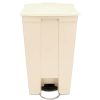 Facility Maintenance & Supplies Rubbermaid Commercial | Rubbermaid Commercial Fg614500Beig 18 Gallon Polyethylene Step-On Receptacle - Beige