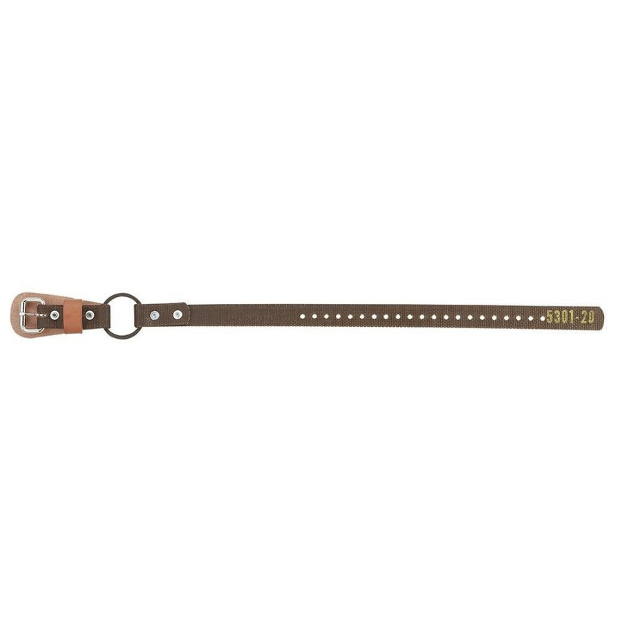 Safety Equipment Klein Tools | Klein Tools 5301-20 1 In. Ankle Straps For Pole Climbers