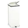 Facility Maintenance & Supplies Rubbermaid Commercial | Rubbermaid Commercial Fgst24Eplwh 13 Gal. Defenders Heavy-Duty Steel Step Can - White