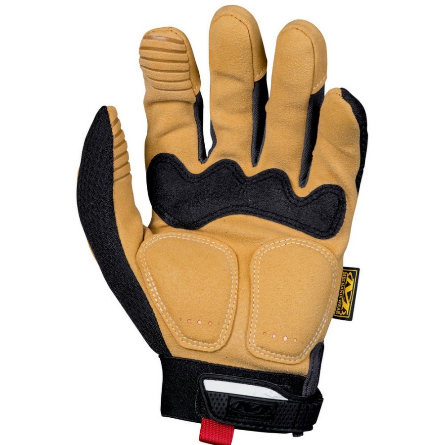 Safety Equipment Mechanix Wear | Mechanix Wear Mp4X-75-010 Material4X M-Pact Heavy-Duty Impact Gloves - Large, Tan/Black