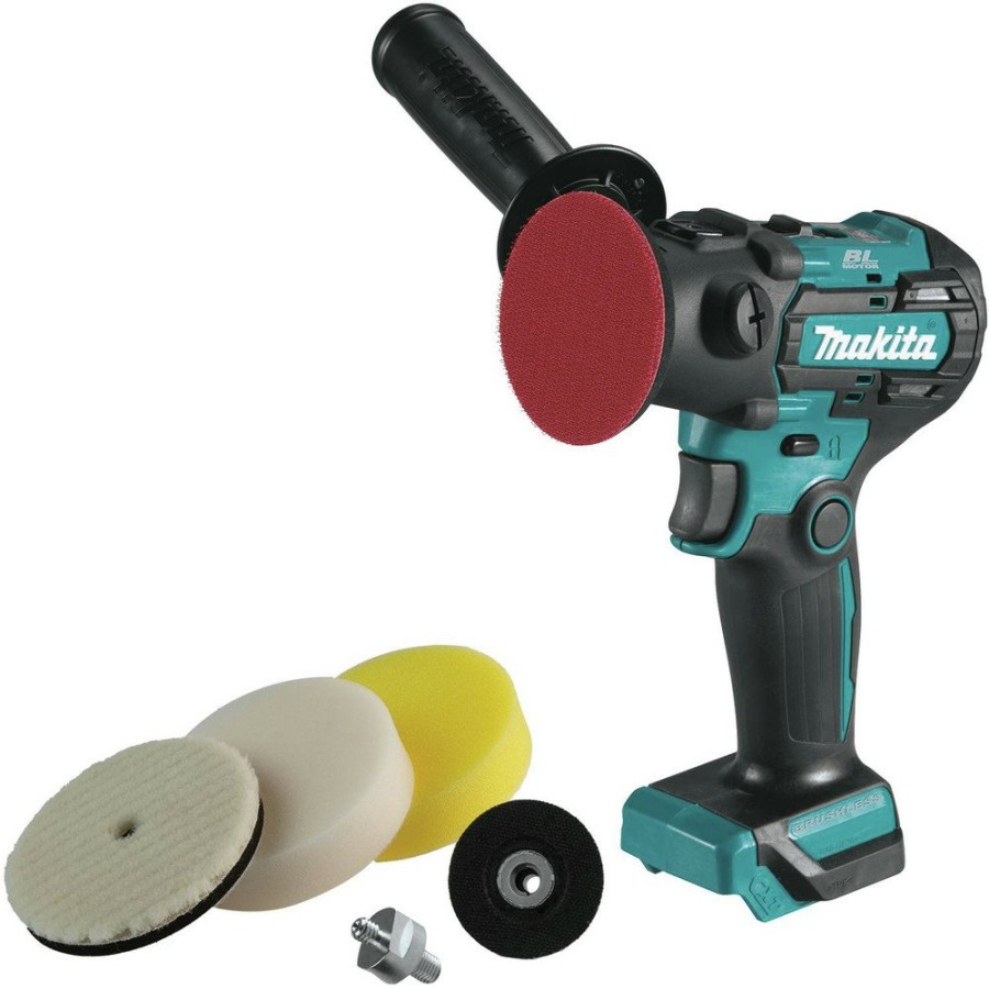 Power Tools Makita Polishers | Makita Vp01Z 12V Max Cxt Brushless Lithium-Ion 3 In./ 2 In. Cordless Polisher/ Sander (Tool Only)