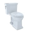 Bath TOTO | Toto Ms814224Cefg#01 Promenade Ii One-Piece Elongated 1.28 Gpf Universal Height Toilet (Cotton White)