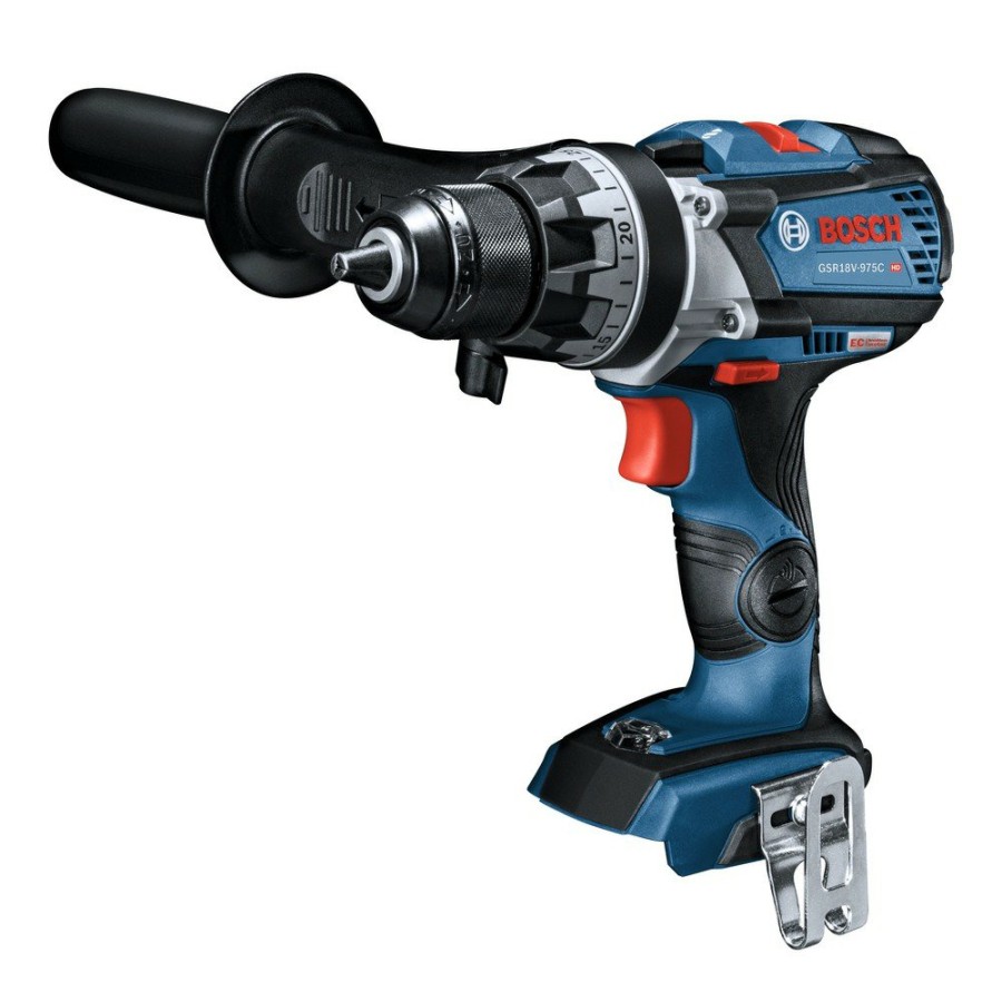 Power Tools Bosch Drill Drivers | Factory Reconditioned Bosch Gsr18V-975Cn-Rt 18V Brushless Lithium-Ion 1/2 In. Cordless Connected-Ready Drill Driver (Tool Only)