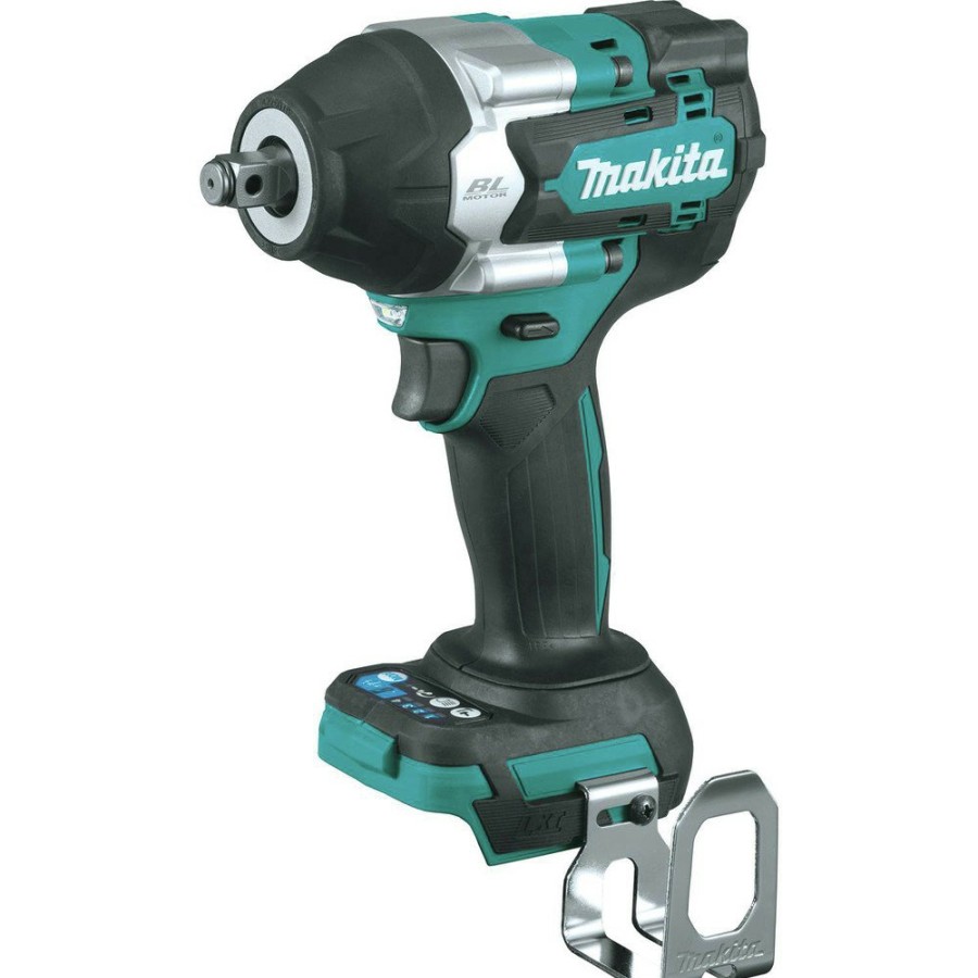 Power Tools Makita | Makita Xwt17Z 18V Lxt Brushless Lithium-Ion 1/2 In. Cordless Square Drive Mid-Torque Impact Wrench With Friction Ring (Tool Only)