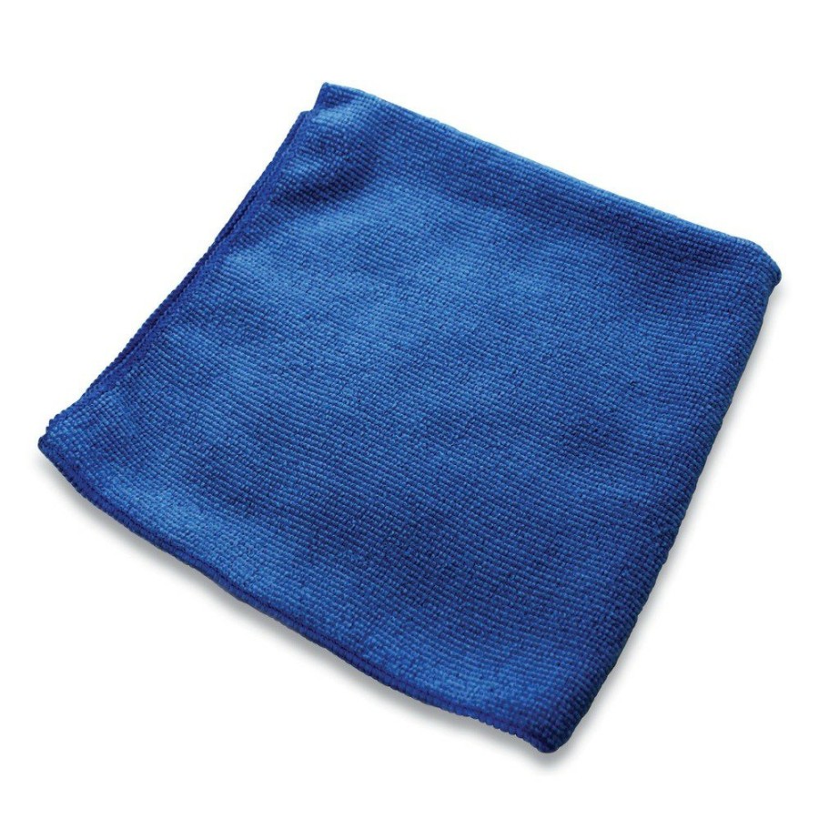 Facility Maintenance & Supplies Impact Cleaning Tools | Impact Lfk501 240-Piece/Carton Lightweight 16 In. X 16 In. Microfiber Cloths - Blue