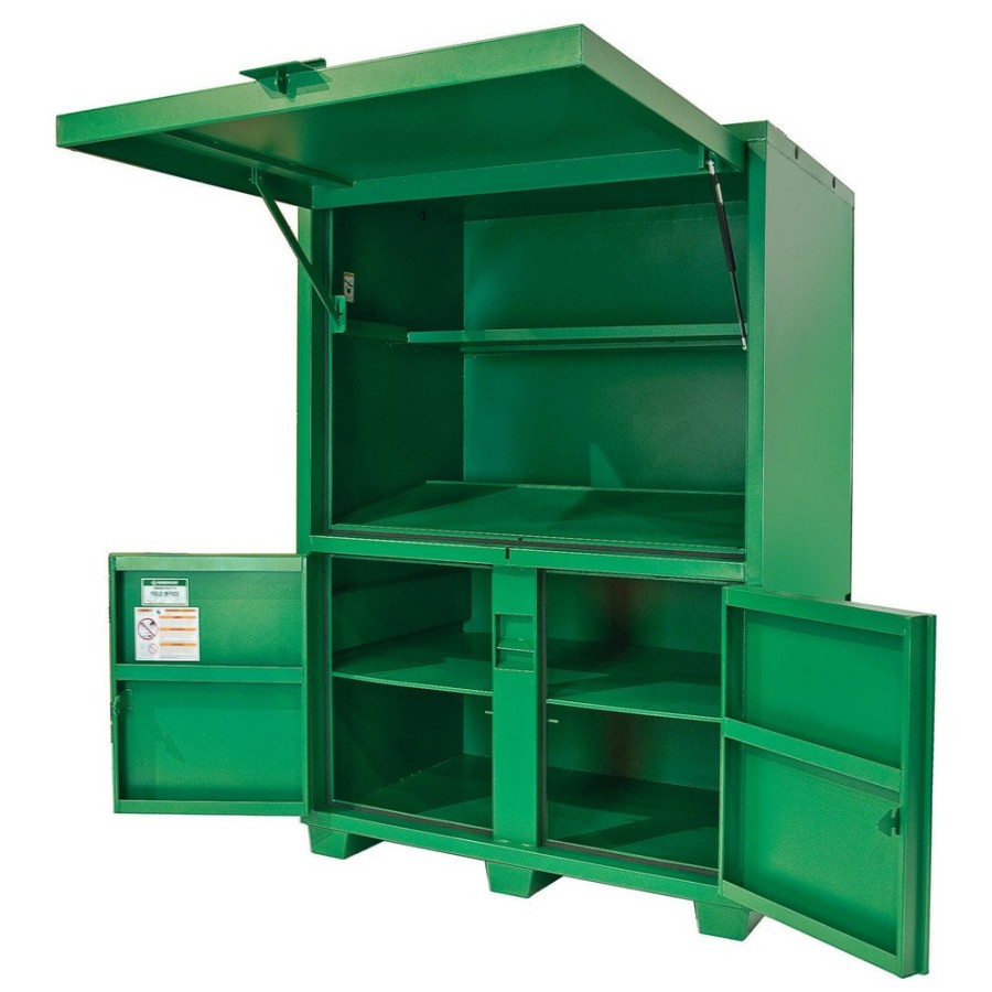 Tool Storage Greenlee On Site Chests | Greenlee 50047191 116.5 Cu-Ft. 41.6 X 55.6 X 80 In. Field Office Storage Box/Cabinet