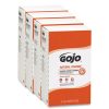 Facility Maintenance & Supplies GOJO Industries Hand Soaps | Gojo Industries 7255-04 2000 Ml Natural Orange Pumice Hand Cleaner Refill - Citrus Scent (4/Carton)