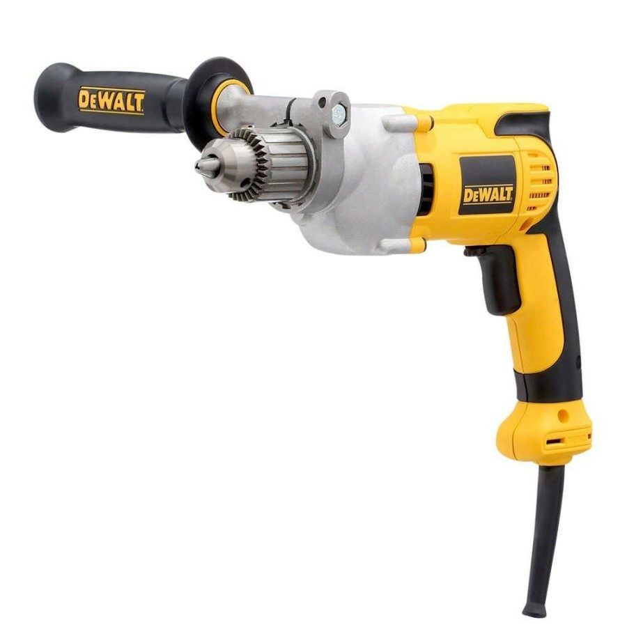 Power Tools Dewalt Drill Drivers | Dewalt Dwd210G 120V 10 Amp Vsr Pistol Grip 1/2 In. Corded Drill