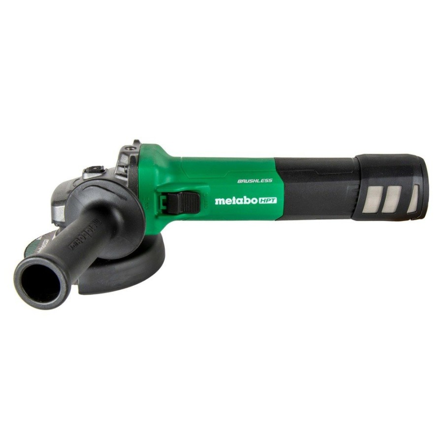 Power Tools Metabo HPT Angle Grinders | Metabo Hpt G12Ve2M 120V 12 Amp Ac Brushless Variable Speed 4-1/2 In. Corded Angle Grinder