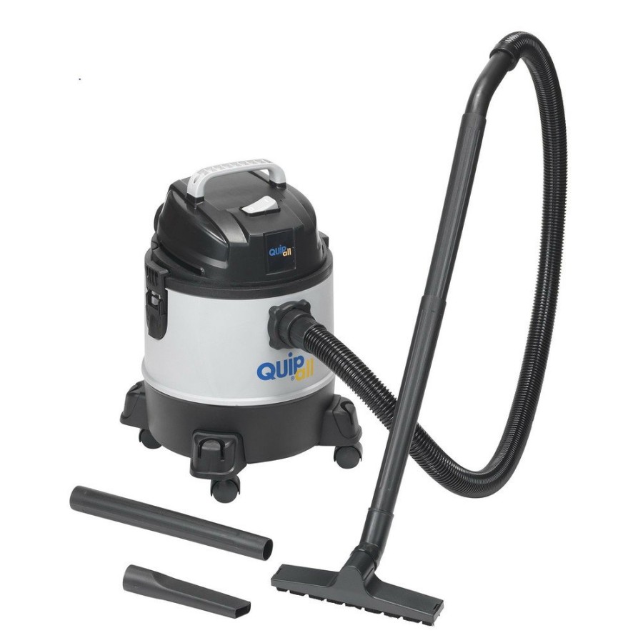 Vacuums Quipall | Quipall Ec813-1000 1000-Watt 3.2 Gallon Plastic Tank Wet/Dry Vacuum