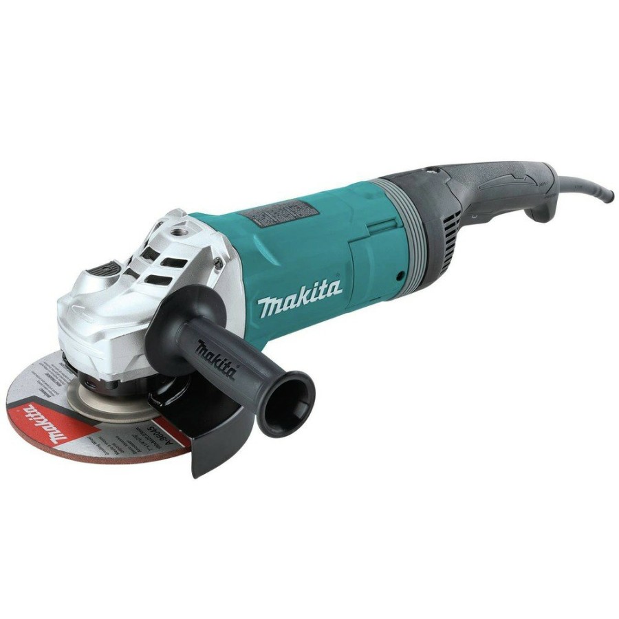 Power Tools Makita Angle Grinders | Makita Ga7080 15 Amp 7 In. Corded Angle Grinder With Rotatable Handle And Lock-On Switch