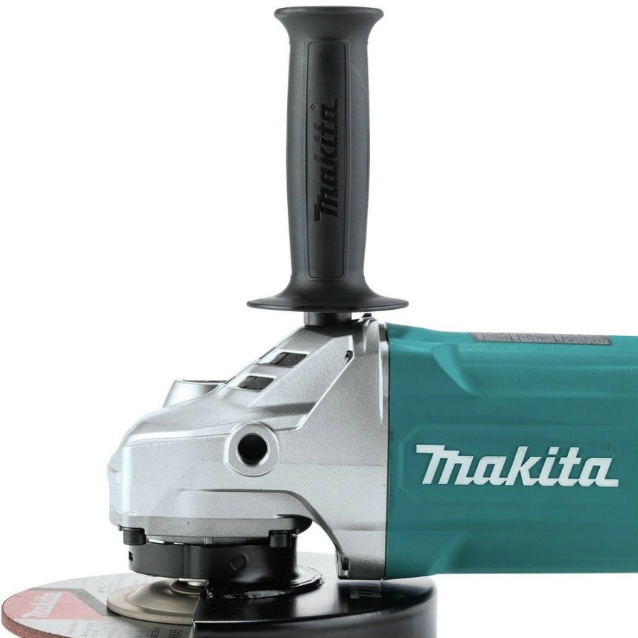 Power Tools Makita Angle Grinders | Makita Ga7080 15 Amp 7 In. Corded Angle Grinder With Rotatable Handle And Lock-On Switch