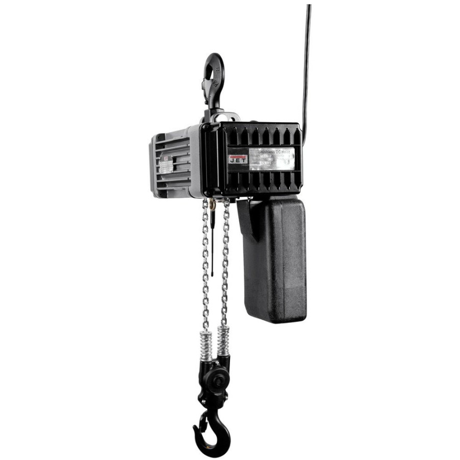 Material Handling JET | Jet 104022 120V 10 Amp Trademaster Brushless 1/2 Ton 10 Ft. Lift Corded Electric Chain Hoist