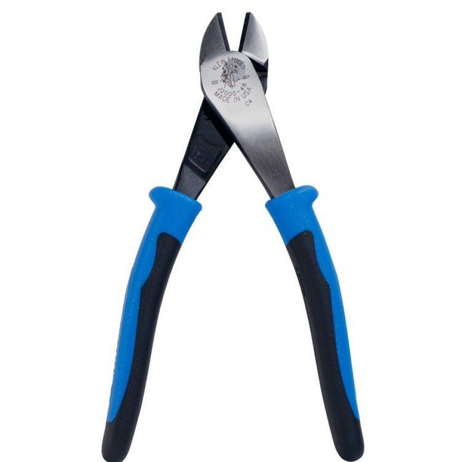 Hand Tools Klein Tools | Klein Tools J2000-48 8 In. Diagonal Cutting Pliers With Angled Head