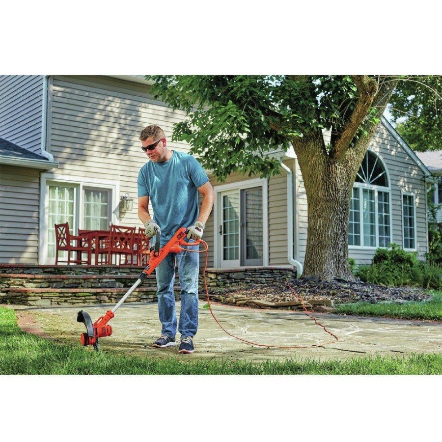 Outdoor Power Tools & Equipment Black & Decker String Trimmers | Black & Decker Besta510 120V 6.5 Amp Afs 14 In. Corded String Trimmer/Edger