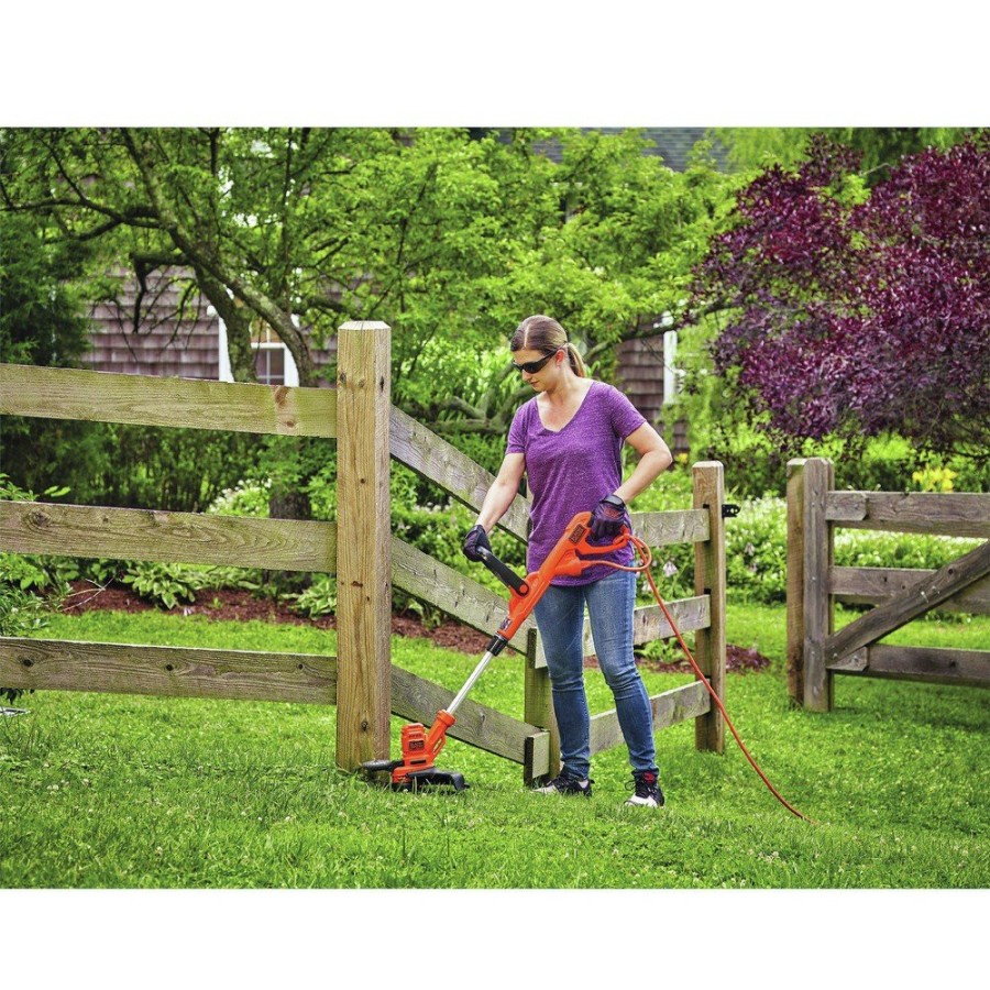 Outdoor Power Tools & Equipment Black & Decker String Trimmers | Black & Decker Besta510 120V 6.5 Amp Afs 14 In. Corded String Trimmer/Edger