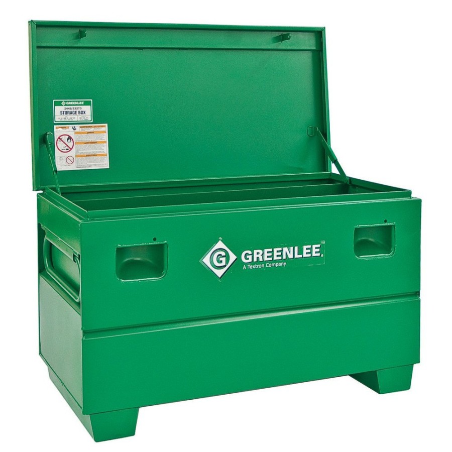 Tool Storage Greenlee On Site Chests | Greenlee 50232738 16 Cu-Ft. 48 X 24 X 25 In. Storage Chest With Tray