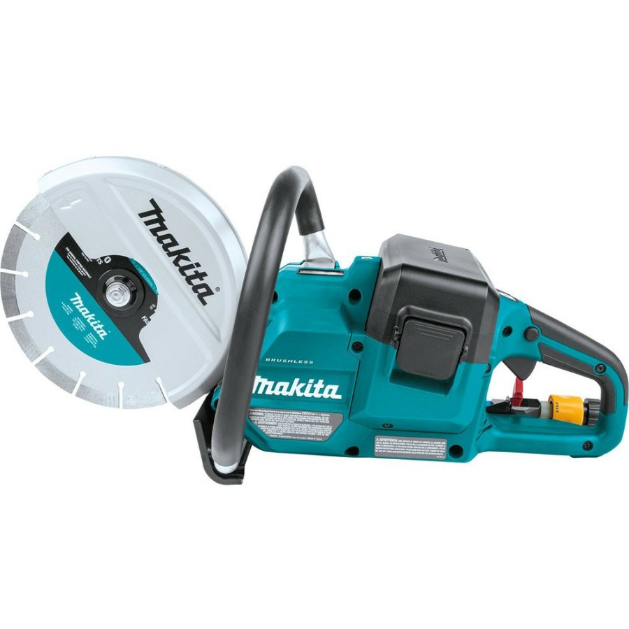 Concrete Tools Makita | Makita Xec01Pt1 18V X2 (36V) Lxt Brushless Lithium-Ion 9 In. Cordless Power Cutter With Aft Electric Brake Kit (5 Ah)