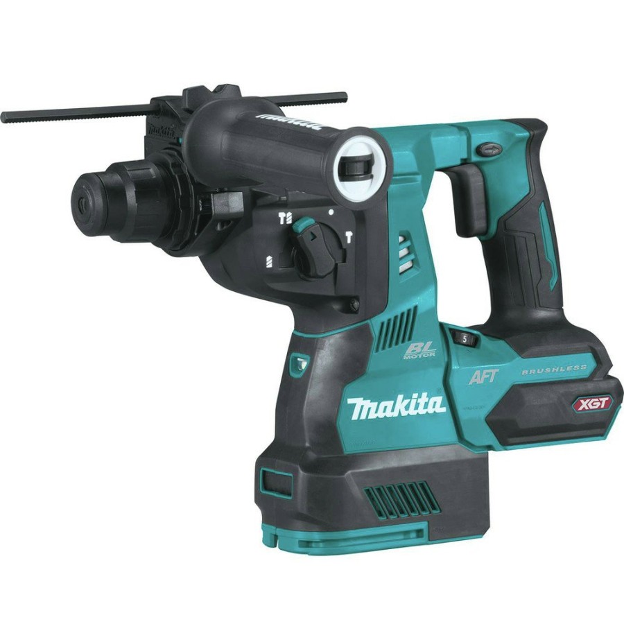 Power Tools Makita Rotary Hammers | Makita Grh01Z 40V Max Xgt Brushless Lithium-Ion 1-1/8 In. Cordless Avt Rotary Hammer (Tool Only)