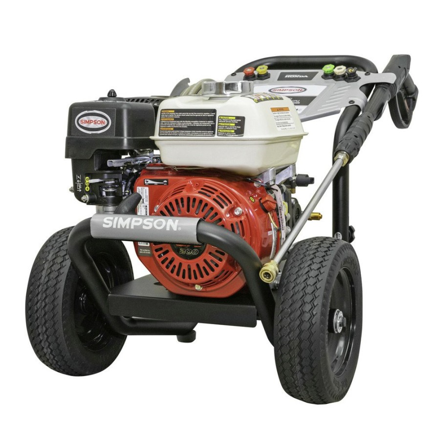 Outdoor Power Tools & Equipment Simpson | Simpson 61014 3500 Psi At 2.5 Gpm Honda Gx200 With Aaa Ax300 Axial Cam Pump Cold Water Professional Gas Pressure Washer