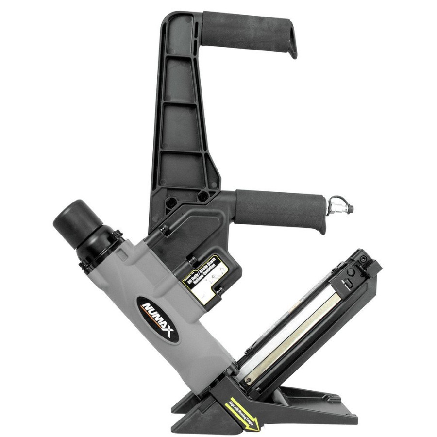 Power Tools NuMax Nailers | Numax S50Lsdh Numax 2-In-1 Dual Handle Flooring Nailer And Stapler