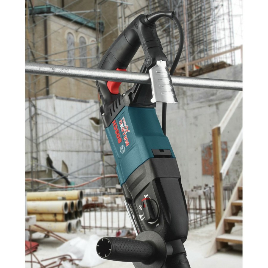 Power Tools Bosch Rotary Hammers | Factory Reconditioned Bosch 11255Vsr-Rt Bulldog Xtreme 120V 8 Amp Sds-Plus 1 In. Corded Rotary Hammer