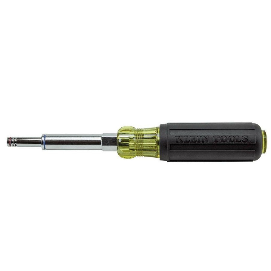 Hand Tools Klein Tools | Klein Tools 32801 5-In-1 Heavy Duty Multi-Bit Screwdriver / Nut Driver