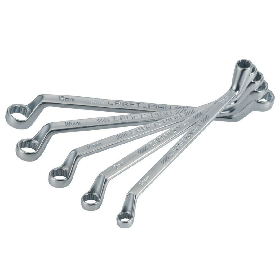 Hand Tools Craftsman Box Wrenches | Craftsman Cmmt44350 5-Piece 12-Point Metric Box End Wrench Set