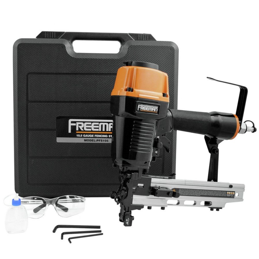 Power Tools Freeman Nailers | Freeman Pfs105 Freeman 10G Fencing Stapler