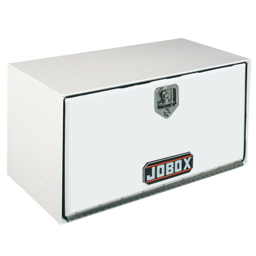 Automotive JOBOX Underbed Truck Boxes | Jobox 1-001000 24 In. Long Heavy-Gauge Steel Underbed Truck Box (White)