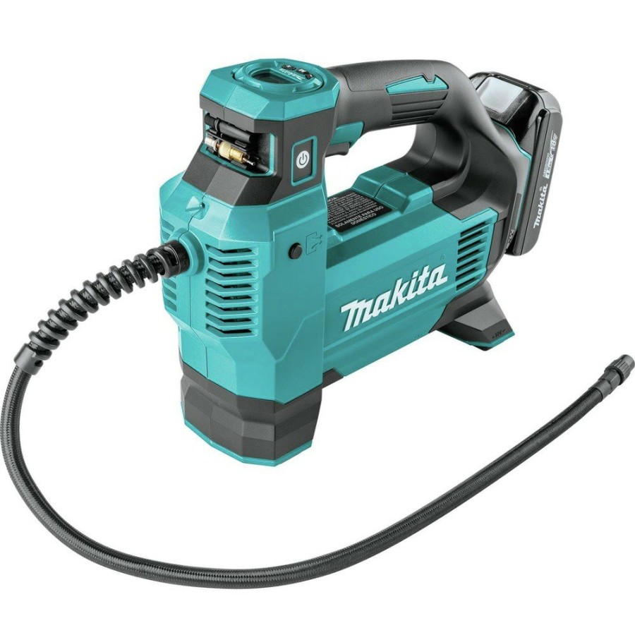 Air Tools And Equipment Makita | Makita Dmp181Syx 18V Lxt Lithium-Ion Cordless High-Pressure Inflator Kit (1.5 Ah)