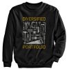 Clothing And Gear Buzz Saw | Buzz Saw Pr1040442X "Diversified Portfolio" Crewneck Sweatshirt - 2Xl, Black