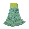 Facility Maintenance & Supplies Boardwalk Cleaning Tools | Boardwalk Bwk1200Lct Ecomop Recycled Fiber Looped-End Mop Heads - Large, Green (12/Carton)