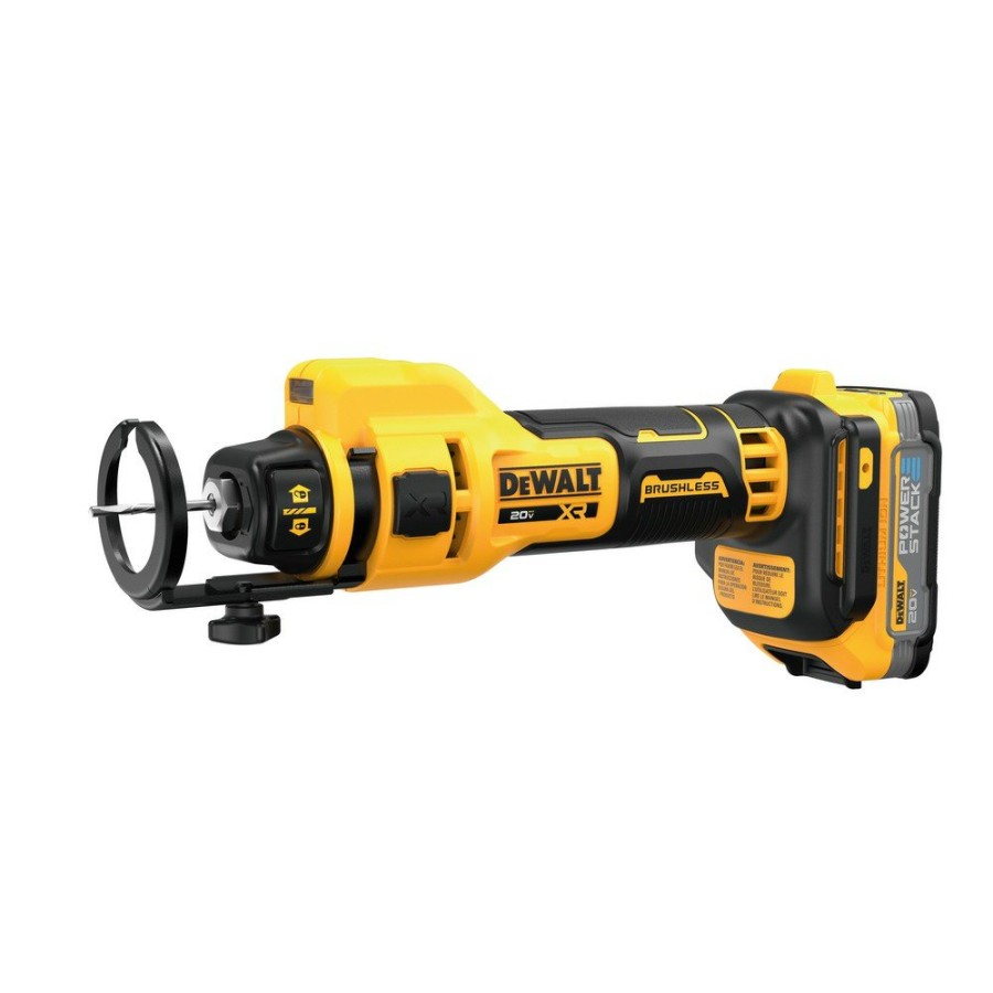 Power Tools Dewalt Screw Guns | Dewalt Dck265E2 20V Max Brushless Screwgun And Cutout Kit (1.7 Ah)