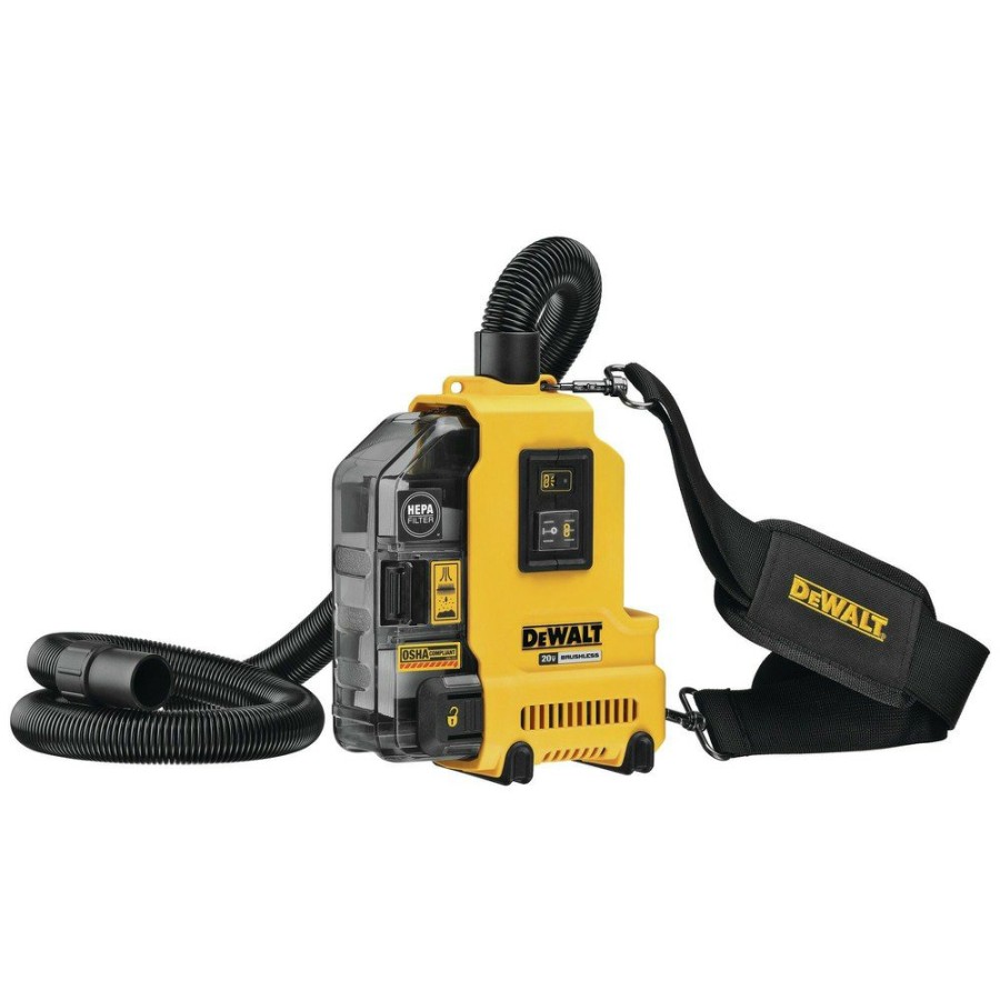 Woodworking Tools Dewalt Dust Collectors | Dewalt Dwh161B 20V Max Brushless Lithium-Ion Cordless Universal Dust Extractor (Tool Only)