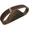 Power Tool Accessories Makita Sanding Belts | Makita 742334-2 10-Pack 150 Grit 1 1/8 In. X 21 In. Abrasive Belt