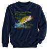 Clothing And Gear Buzz Saw | Buzz Saw Sp164082X "The Worst Day Fishing Is Better Than The Best Day At Work" Crewneck Sweatshirt - 2Xl, Navy Blue