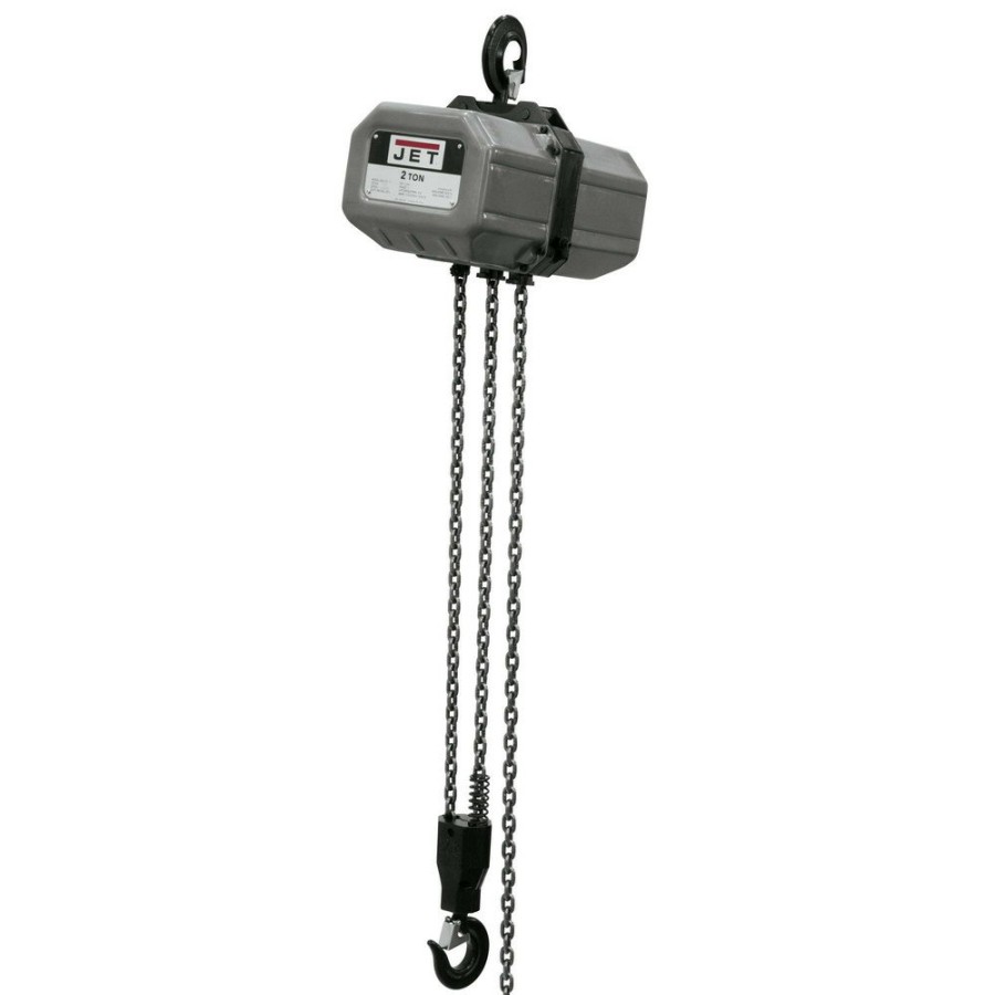 Material Handling JET | Jet 2Ss-3C-20 460V 2Ss Series 12 Speed 2 Ton 20 Ft. Lift 3-Phase Prewired Electric Chain Hoist