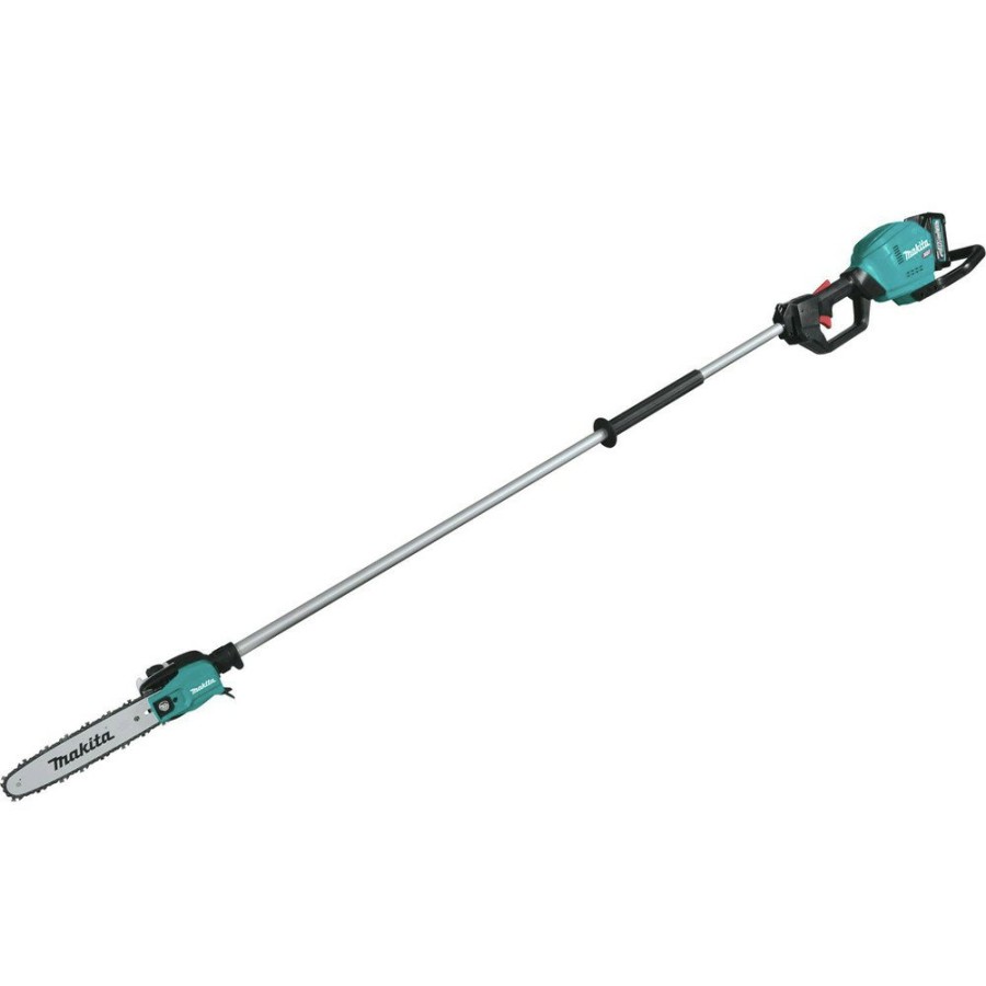 Outdoor Power Tools & Equipment Makita | Makita Gau01M1 40V Max Xgt Brushless Lithium-Ion 10 In. X 8 Ft. Cordless Pole Saw Kit (4 Ah)