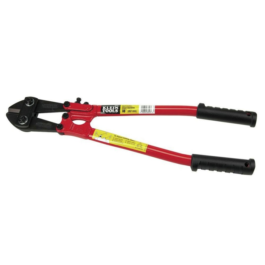 Hand Tools Klein Tools Bolt Cutters | Klein Tools 63318 18 In. Steel Handle Bolt Cutter