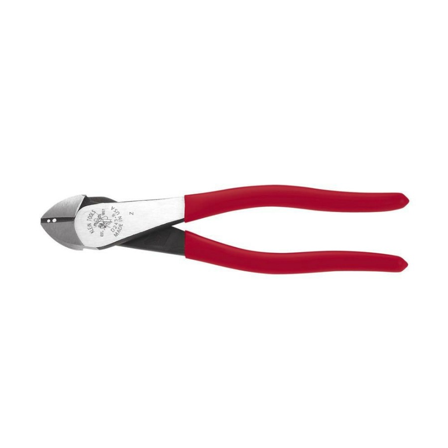 Hand Tools Klein Tools | Klein Tools D243-8 8 In. Stripping High Leverage Diagonal Cutting Pliers